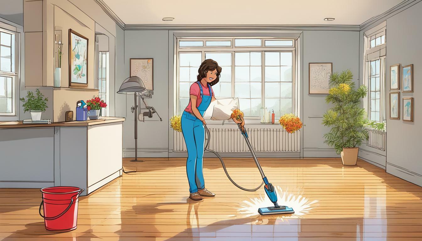 how to clean prefinished hardwood floors